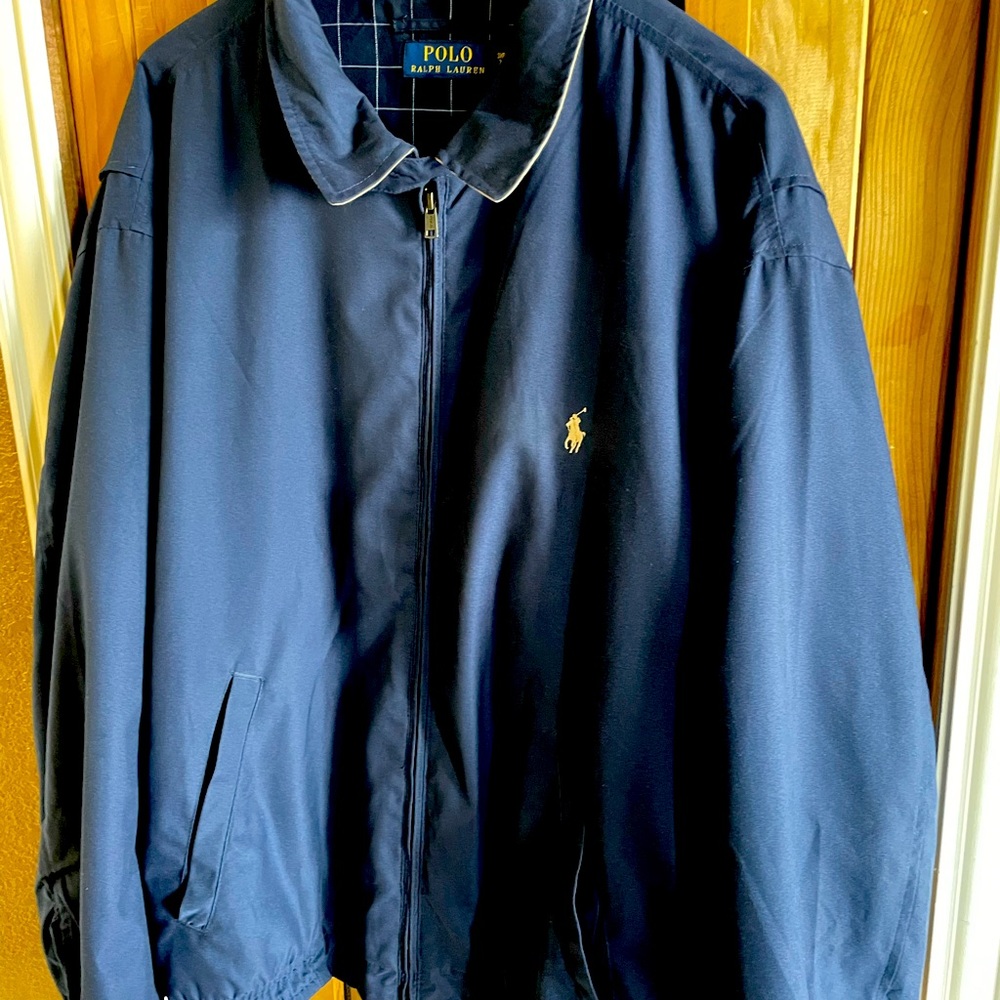 Mens Polo big and tall light weight jacket